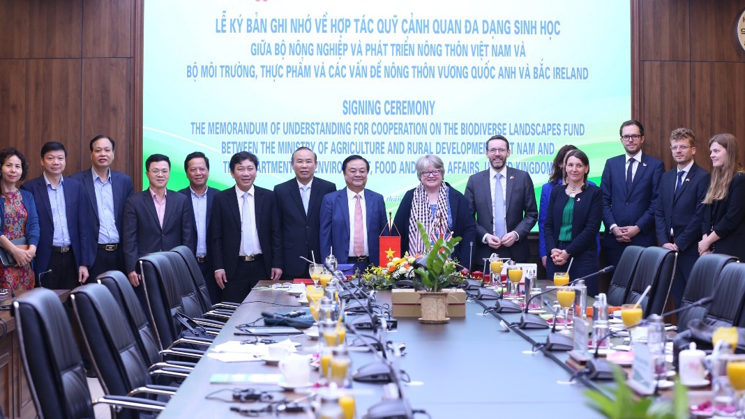 Vietnam, UK sign cooperation deal on Biodiverse Landscapes Fund